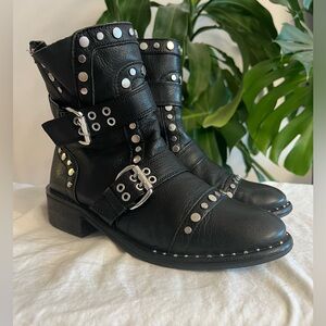 Sam Edelman Moto Studded Boots